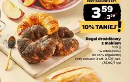 Netto Rogal drożdżowy z makiem oferta