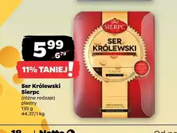 Netto Ser Królewski Sierpc plastry oferta