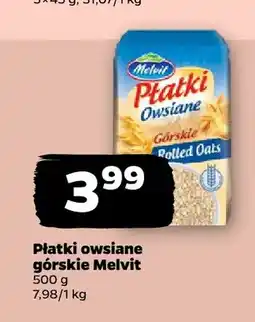 Netto Płatki owsiane górskie Melvit oferta