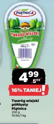Netto Twaróg wiejski półtłusty Piątnica oferta