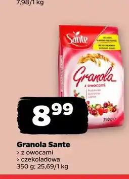 Netto Granola Sante z owocami oferta