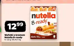 Netto Wafelki z kremem Nutella B-ready 6-pak oferta
