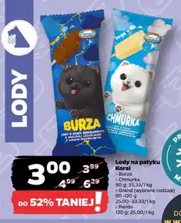 Netto Lody na patyku Chmurka oferta