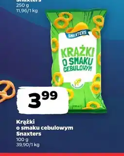 Netto Krążki o smaku cebulowym Snaxters oferta
