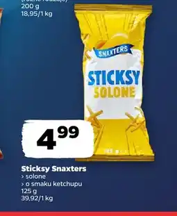 Netto Sticksy solone Snaxters oferta