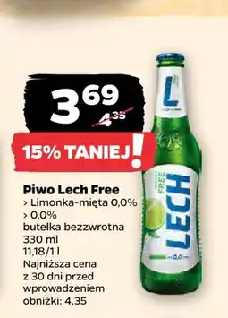Netto Piwo bezalkoholowe Lech Limonka-mięta oferta