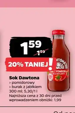 Netto Sok Dawtona pomidorowy oferta