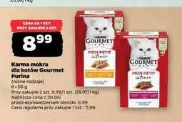 Netto Karma mokra dla kotów Gourmet Purina Mon Petit Intense 6-pak oferta