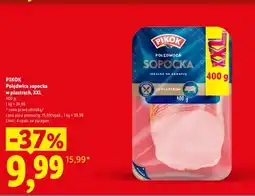 Lidl Polędwica sopocka w plastrach XXL Pikok oferta