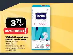 Netto Wkładki higieniczne Panty Classic Bella oferta