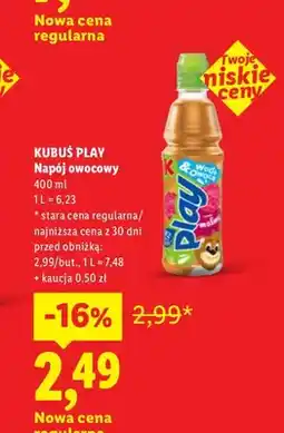 Lidl Napój owocowy Kubuś Play oferta