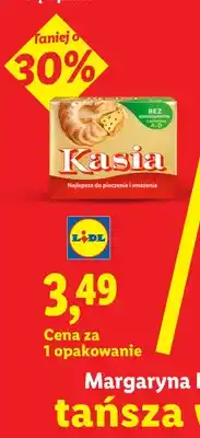 Lidl Margaryna Kasia oferta