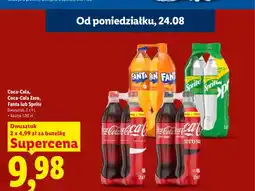 Lidl Napój gazowany Coca-Cola Zero 2-pak oferta