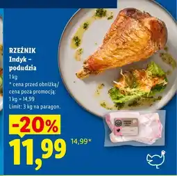 Lidl Podudzie z indyka Rzeźnik oferta