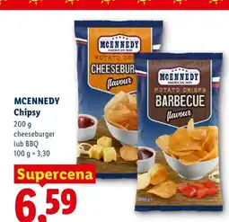 Lidl Chipsy cheeseburger Mcennedy oferta