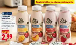 Lidl Jogurt pitny Pilos Pure mango-jabłko-banan oferta