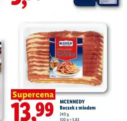 Lidl Boczek z miodem McEnnedy oferta