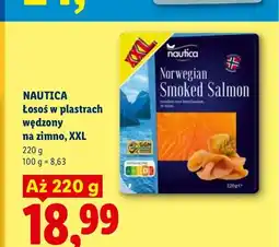 Lidl Łosoś w plastrach wędzony na zimno Nautica XXL oferta