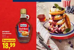 Lidl Syrop klonowy McEnnedy oferta