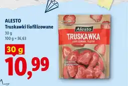 Lidl Truskawki liofilizowane Alesto oferta