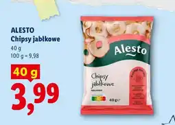 Lidl Chipsy jabłkowe Alesto oferta