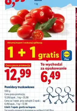 Lidl Pomidory truskawkowe oferta