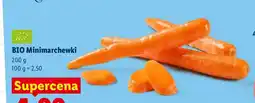 Lidl Minimarchewki BIO oferta