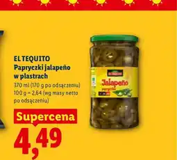 Lidl Papryczki jalapeño w plastrach El Tequito oferta