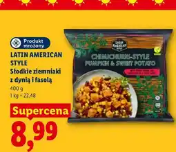 Lidl Słodkie ziemniaki z dynią i fasolą Latin American Style oferta