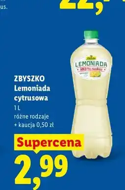 Lidl Lemoniada cytrusowa Zbyszko oferta