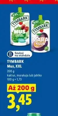 Lidl Mus kaktus Tymbark XXL oferta