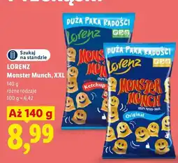Lidl Chrupki Lorenz Monster Munch Ketchup XXL oferta