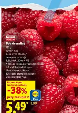 Lidl Maliny polskie oferta