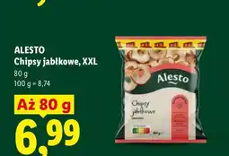 Lidl Chipsy jabłkowe Alesto XXL oferta