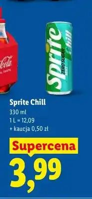 Lidl Napój gazowany Sprite Chill oferta