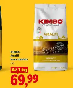 Lidl Kawa ziarnista Kimbo Amalfi oferta