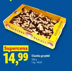 Lidl Ciastka grzybki Grzybki Tadzia oferta