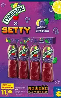 Napój Tymbark x Setty Jagoda Cytryna 4-pak