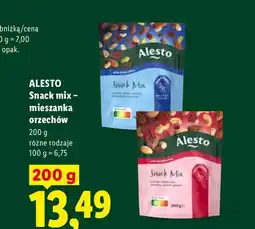 Lidl Mieszanka orzechów Alesto Snack Mix z żelkami owocowymi oferta