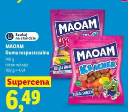 Lidl Guma rozpuszczalna Maoam Kracher oferta