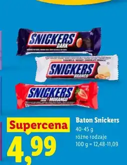 Lidl Baton Snickers Dark oferta