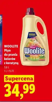 Lidl Płyn do prania Woolite Keratin Therapy oferta