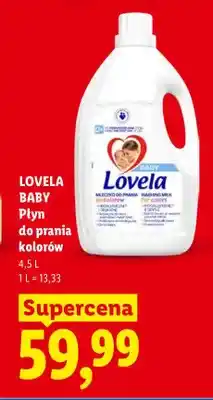 Lidl Płyn do prania Lovela Baby do kolorów oferta