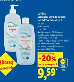 Lidl Szampon dla dzieci Lupilu oferta