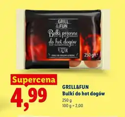 Lidl Bułki do hot dogów Grill & Fun oferta