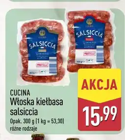 ALDI Włoska kiełbasa salsiccia Cucina oferta