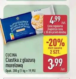ALDI Ciastka z glazurą morelową Cucina oferta