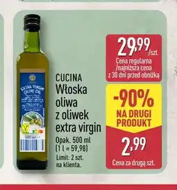 ALDI Włoska oliwa z oliwek extra virgin Cucina oferta