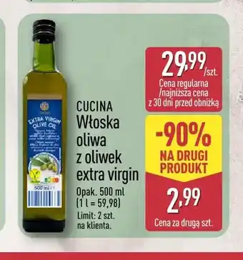 Włoska oliwa z oliwek extra virgin Cucina