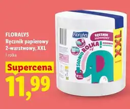 Lidl Ręcznik papierowy Floralys 2-warstwowy XXL oferta
